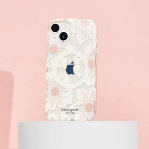Kate Spade Protective Case for MagSafe iPhone - Hollyhock Floral
